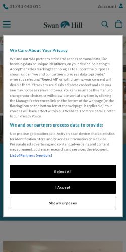 Mobile page screenshot