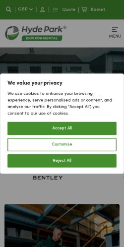Mobile page screenshot