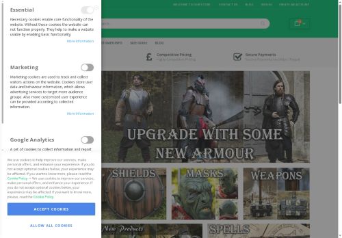 Desktop page screenshot