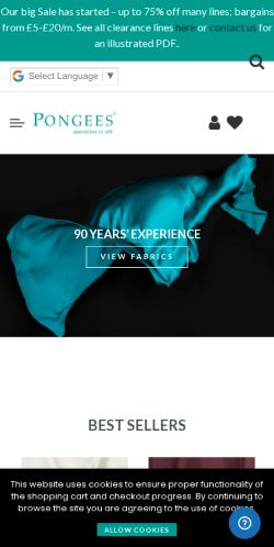 Mobile page screenshot