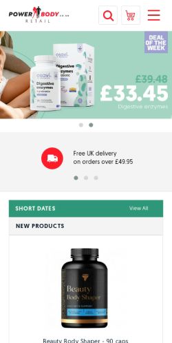 Mobile page screenshot