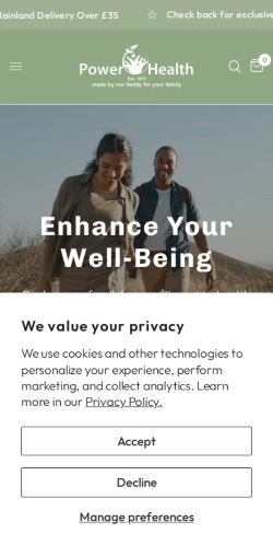 Mobile page screenshot