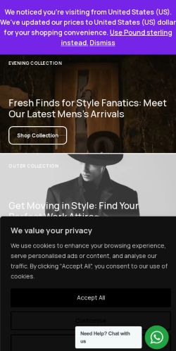 Mobile page screenshot