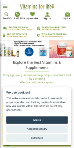 Mobile page screenshot