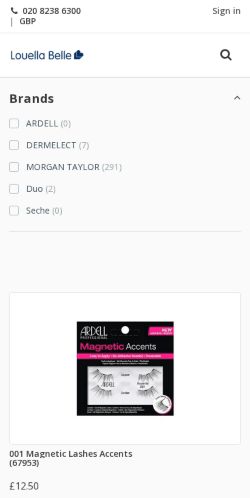 Mobile page screenshot