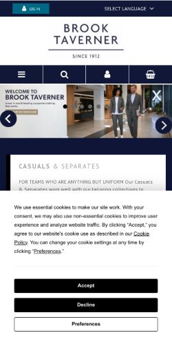 Mobile page screenshot