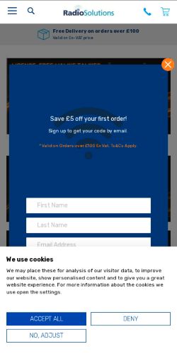 Mobile page screenshot