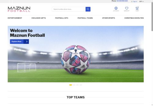 Desktop page screenshot