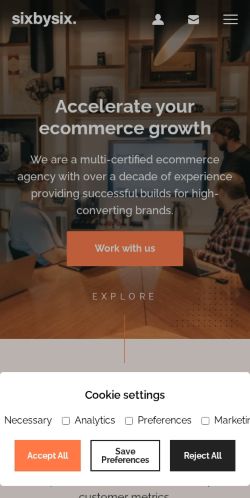 Mobile page screenshot