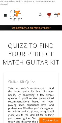 Mobile page screenshot