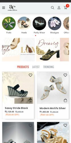 Mobile page screenshot