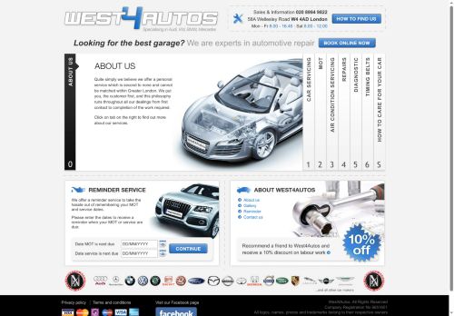 Desktop page screenshot