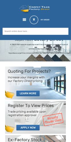 Mobile page screenshot