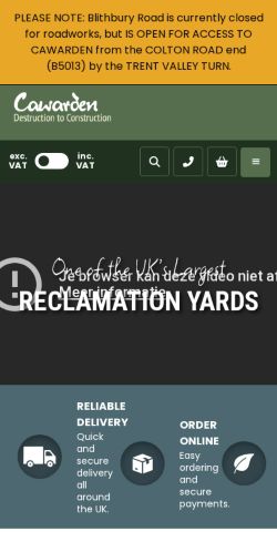 Mobile page screenshot