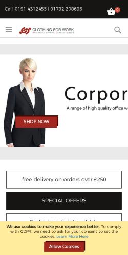 Mobile page screenshot