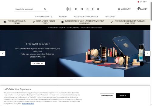 Desktop page screenshot