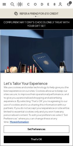 Mobile page screenshot