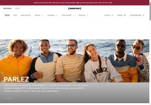 Desktop page screenshot