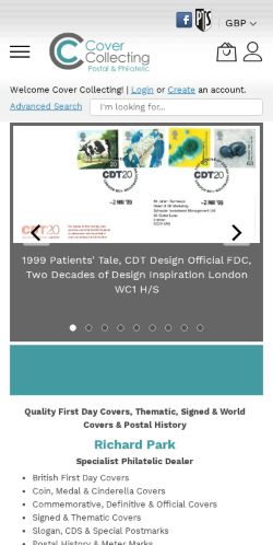 Mobile page screenshot