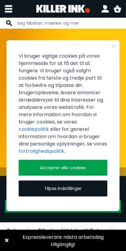 Mobile page screenshot