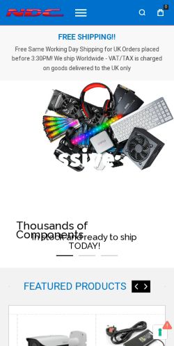 Mobile page screenshot