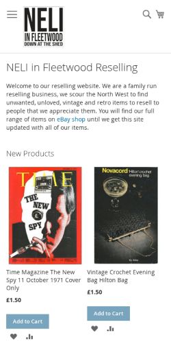 Mobile page screenshot