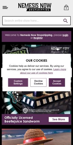 Mobile page screenshot