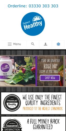 Mobile page screenshot