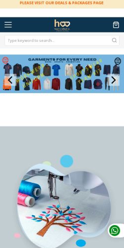 Mobile page screenshot