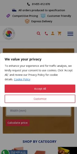 Mobile page screenshot