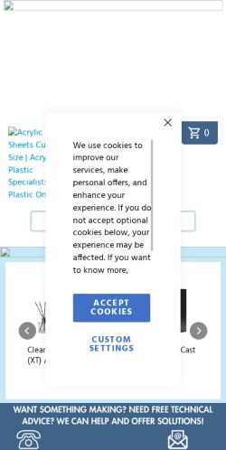 Mobile page screenshot