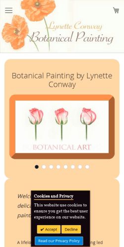 Mobile page screenshot