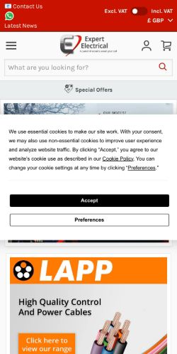 Mobile page screenshot