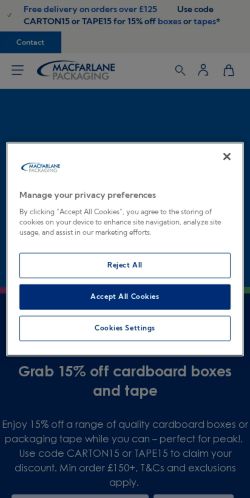 Mobile page screenshot