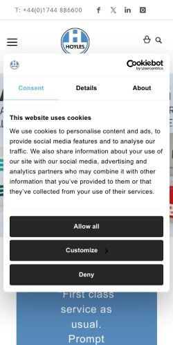 Mobile page screenshot