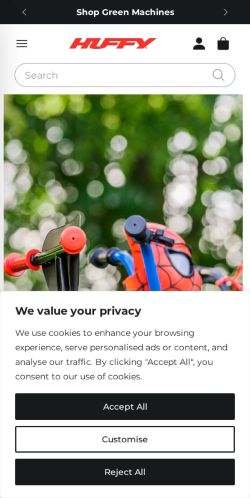 Mobile page screenshot