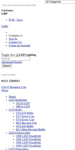 Mobile page screenshot