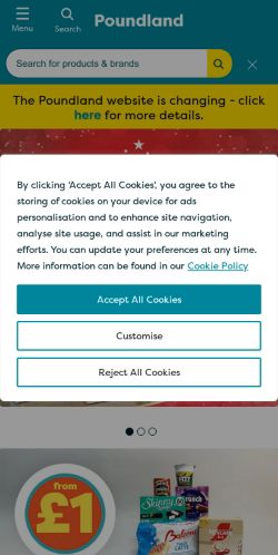 Mobile page screenshot