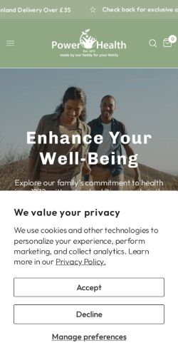 Mobile page screenshot