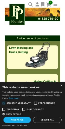 Mobile page screenshot