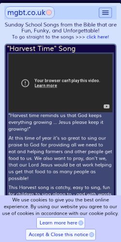 Mobile page screenshot