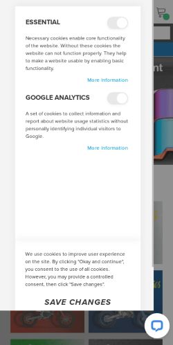 Mobile page screenshot