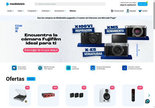 Desktop page screenshot