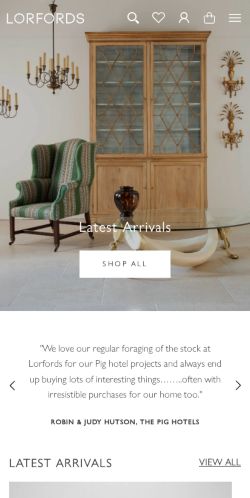 Mobile page screenshot