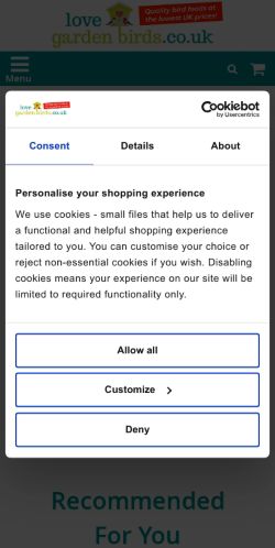 Mobile page screenshot