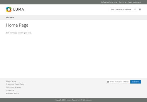 Desktop page screenshot