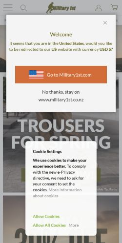 Mobile page screenshot