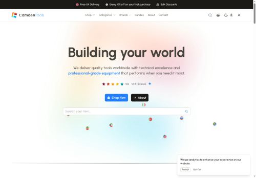 Desktop page screenshot