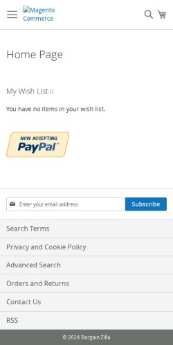 Mobile page screenshot