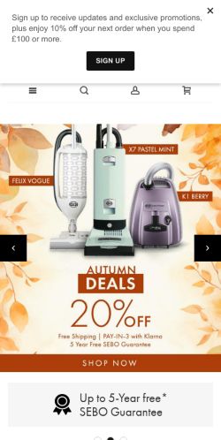 Mobile page screenshot